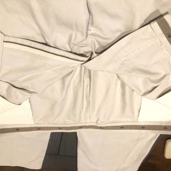 3/$32 DOCKERS Lt Khaki Classic Fit  4 Pocket Casual Dress Pants Big/Tall 52/32 - Picture 10 of 12